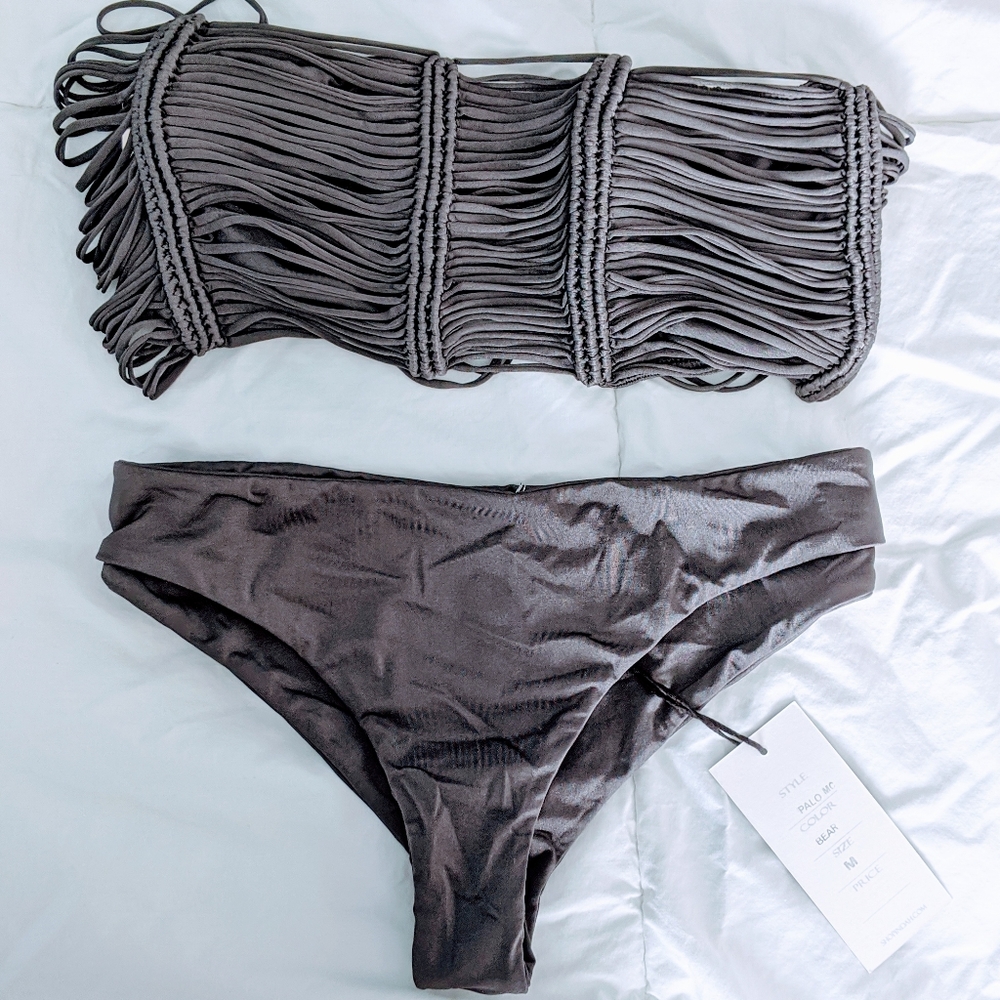 Indah Sian Top Small Palo Bottoms Medium in Bear